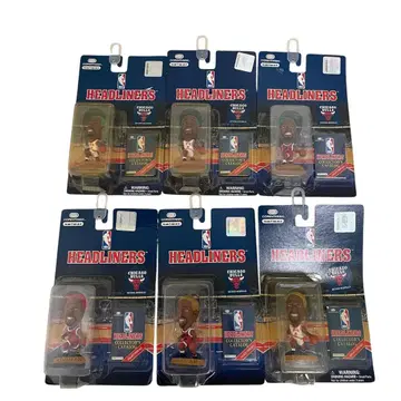 NBA 헤드라이너스 데니스 로드맨 피규어 6체 세트