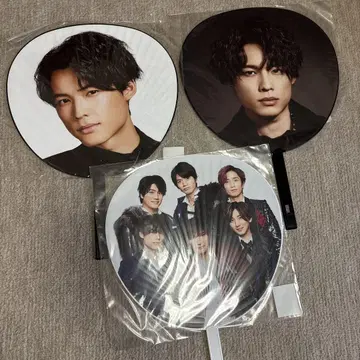 아이돌 부채 3장 세트 sixtones