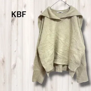KBF 니트 풀오버 상의 재기 루즈핏 캐주얼