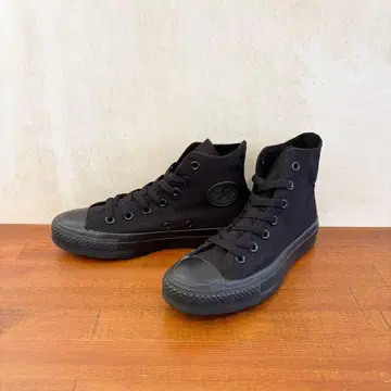 새상품급 컨버스 올스타 23.0cm 올블랙 캔버스