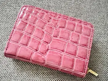 가마쿠라 타카노 동전 카드 홀더 라벤더 핑크
