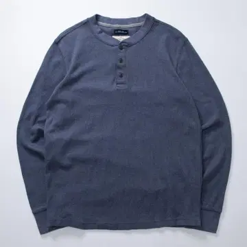 ST.JOHNS'BAY 써멀 롱T 헨리넥 블루