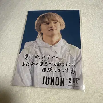BEFIRST JUNON 2.BE 포토카드
