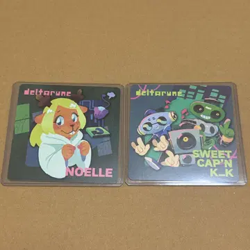 GIGO 게이머구이 Deltarune 코스터 세트 노엘