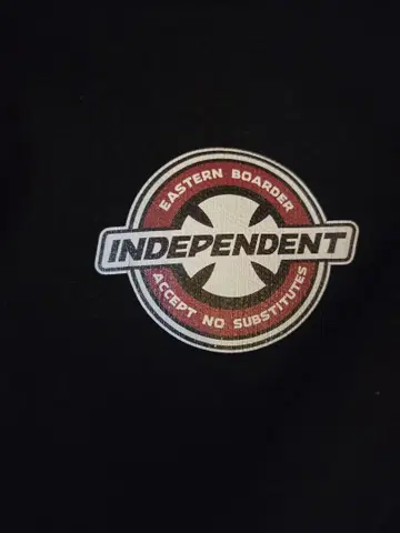 INDEPENDENT 아이언 크로스 후드티