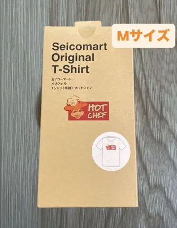 [ 미사용 새상품 ] 홋카이도 세이코마트 T셔츠 M사이즈 핫셰프 세코마