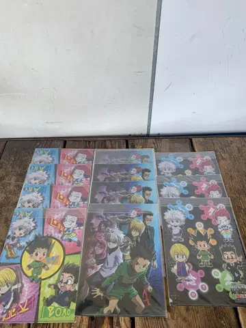 HUNTER x HUNTER 클리어 파일 묶음 판매