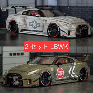 LIBERTY WALK NISSAN GT-R 미니카 1/43 2대