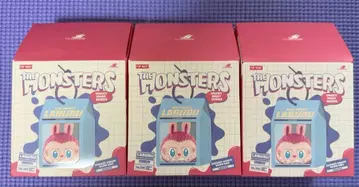 POPMART 더 몬스터즈 LABUBU 3개 세트