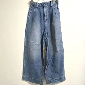MOUSSY 마우지 와이드 데님 팬츠 사이즈 25