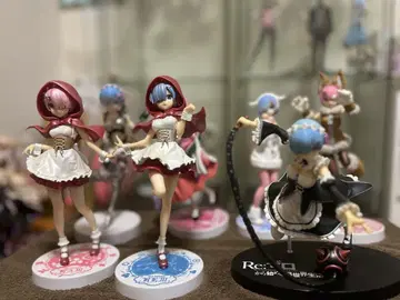 [Re: 제로] 피규어 렘 라무 7체 세트