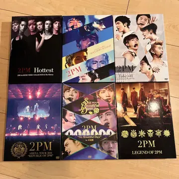 2PM 2AM 라이브 DVD CD 세트 묶음 판매 덤 포함