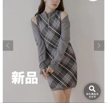 새상품 chico 완판템 볼레로 세트 체크 아메스리 미니 원피스