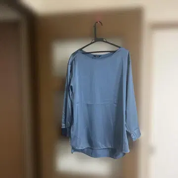파랑색 긴팔 튜닉