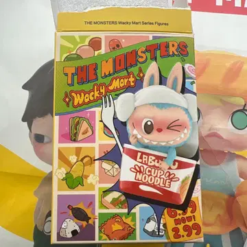 POP MART 러브브 Wacky Mart 피규어 새우튀김