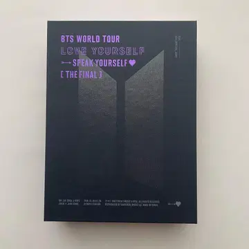 BTS WORLD TOUR LYS SYS THE FINAL Blu-ray