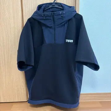 TFW49 후드 부착 네이비 후드티 XL