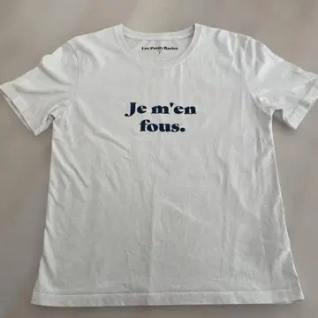 라빠르망 Les Petits Basics 화이트 T셔츠 S