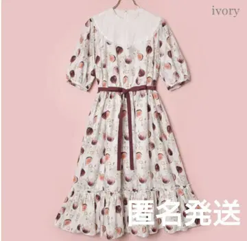 Melody Basket 꽃 피는 무화과 원피스 메로바스 멜로디바스켓