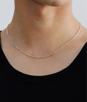 Silver 925 쇼트 네크리스 SINSS 택 포함