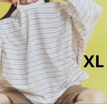 YGMxSFC SUPER BIG LS SIDE STRIPE TEE