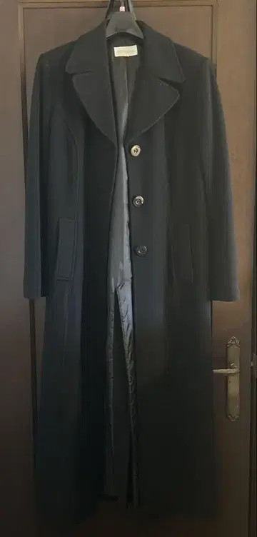 otto Japan 오토 컬렉션 블랙 코트 롱 코트