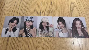 itzy 10/11 회장 한정판 트레이딩 카드 컴프