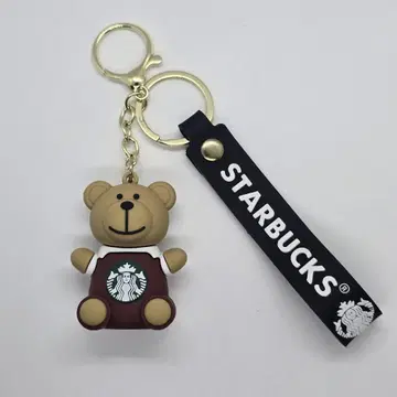 STARBUCKS 곰 모양 키링