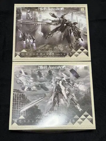 NieR:Automata 플라스틱 모델 비행 유닛 2B 9S 세트