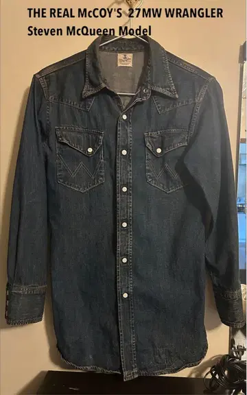 더 리얼 맥코이 x Wrangler 27MW 맥퀸 모델
