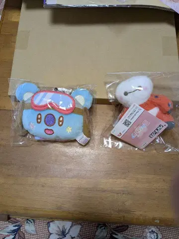 BT21 KOYA 봉제 인형 패스 케이스와 베이맥스 [밀키 보아] 2점