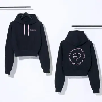 BLACKPINK 풀오버 후디 Short 사이즈