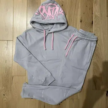 Syna world 시나월드 셋업 그레이 핑크 size S