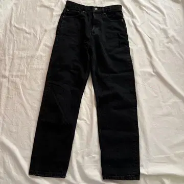 론 헤르만 빈티지 블랙 스트레이트 데님