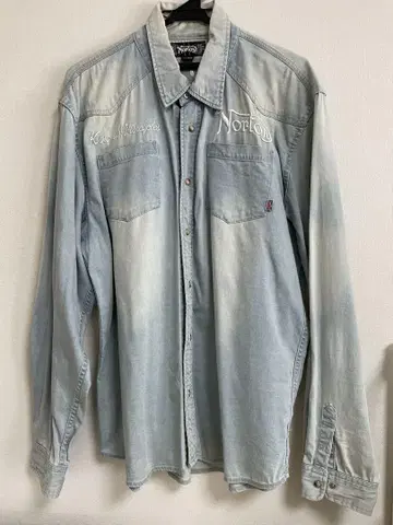 Norton 데님 셔츠 X-LARGE