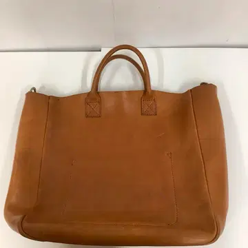 SLOW 슬로우 가죽 브라운 토트백