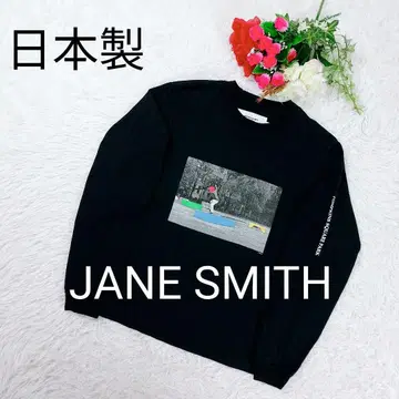 [레어 디자인] JANESMITH 롱T 블랙 제인스미스