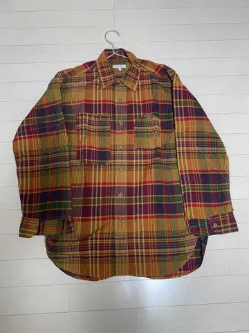 ENGINEERED GARMENTS 긴팔 워크 셔츠 xxs