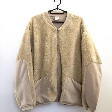 sports wear 보아 지퍼 자켓