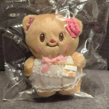[ 새상품 ] 태국 butterbear 버터베어 봉제 인형 키링 드레스
