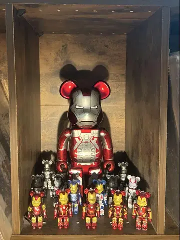 BE@RBRICK 아이언맨 베어브릭 아이언맨