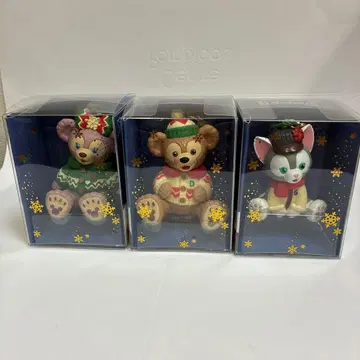 디즈니 Duffy 크리스마스 오너먼트 세트