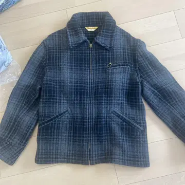 Standardized 블랙 계열 체크 자켓