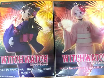 WITCHWATCH 유카타 피규어 2개 세트 미야오 오토메 와카츠키 니코