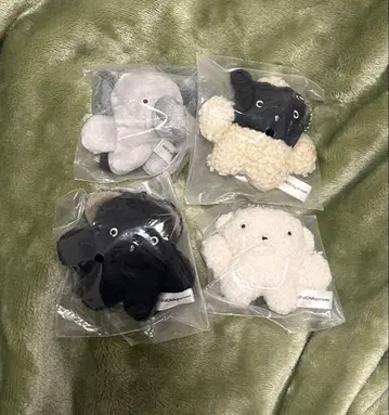 BUCHAgurumi 마스코트 컬렉션 4체 세트