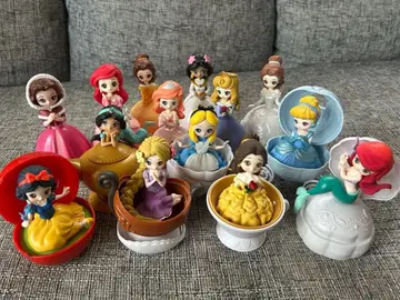 디즈니 프린세스 캡슐 캐릭터 히로인 인형 14개