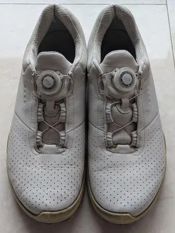 ecco BOA 다이얼 골프화 화이트 26cm