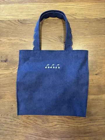 elu Fleur tote square small Corduroy
