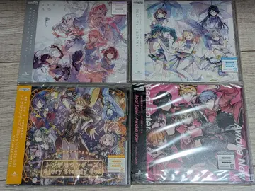 프로세카 CD 4장 캔 배지 4개