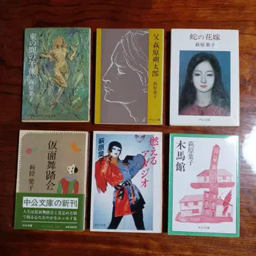 하기와라 요코 주코 문고 6권 세트입니다.